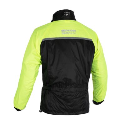 OXFORD KURTKA PRZECIWDESZCZOWA RAINSEAL KOLOR ŻÓŁTY FLUO ROZMIAR 4XL (XXXXL) - widok alternatywny