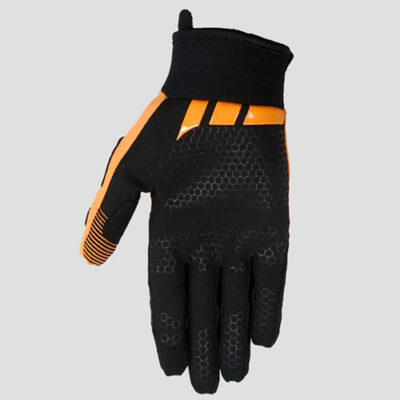 POLEDNIK PREMIUM RĘKAWICE / RĘKAWICZKI CROSS MODEL HRNT (HORNET) MXR KOLOR POMARAŃCZOWY ROZMIAR XL - widok alternatywny