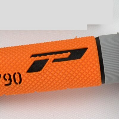 PROGRIP MANETKI PG790 OFF ROAD (22+25MM, DŁ.115MM) KOLOR CZARNY/SZARY/POMARAŃCZOWY (TRÓJSKŁADNIKOWE) (790-240) (PG790/2) - widok alternatywny