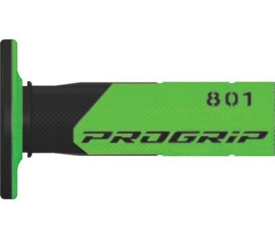 PROGRIP MANETKI PG801 OFF ROAD (22+25MM, DŁ.115MM) KOLOR CZARNY/ZIELONY (DWUSKŁADNIKOWE) (801-138) (PG801BK/GR) - widok alternatywny