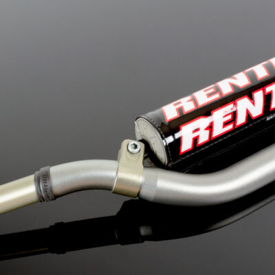 RENTHAL KIEROWNICA 1,1/8 CALA (28,6MM) MX TWINWALL 994 HANDLEBAR TANIUM KTM HIGH PADDED KOLOR TYTANOWY Z GĄBKĄ - widok alternatywny