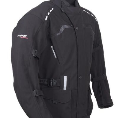 ROLEFF PROMOCJA KURTKA TEKSTYLNA DŁUGA SOFTSHELL MODEL RO1512 (3W1) KOLOR CZARNY ROZMIAR 3XL - widok alternatywny