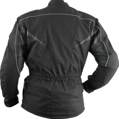 ROLEFF PROMOCJA KURTKA TEKSTYLNA DŁUGA Z MEMBRANĄ WIND-TEX MODEL COLOGNE KOLOR CZARNY ROZMIAR 2XL - widok alternatywny
