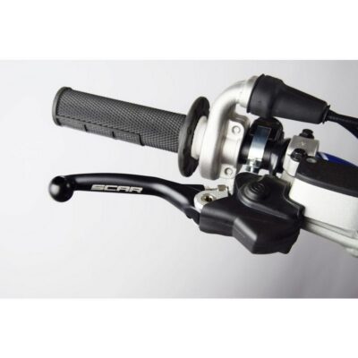 SCAR RACING DŹWIGNIA KLAMKA NIEŁAMKA HAMULCA BREMBO KTM HUSQVARNA '14-'25 ,KAWASAKI KX 450 '24-'25, GAS GAS MC / MCF '21-'25, SHERCO SE-R '15-'25, TM MX / EN '19-'25 KOLOR CZARNY - widok alternatywny