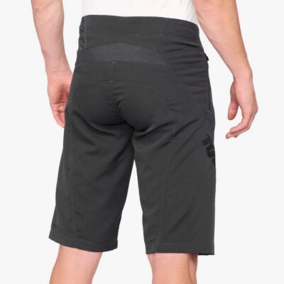 100 PROCENT MTB SPODENKI ROWEROWE AIRMATIC CHARCOAL KOLOR SZARY ROZMIAR 36 - widok alternatywny