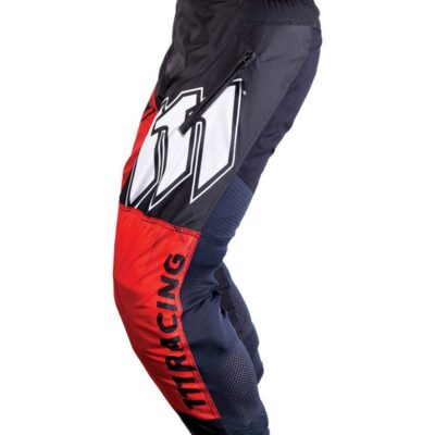 111 RACING WYPRZEDAŻ SPODNIE MOTO 111.3 - REDRISK KOLOR CZARNY/CZERWONY/POMARAŃCZOWY ROZMIAR 34 - widok alternatywny