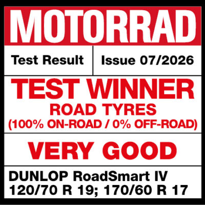 DUNLOP KOMPLET OPON (636512/25) 120/70ZR19 SPORTMAX ROADSMART IV (60W) TL PRZÓD DOT 2025 + (637285/25) 150/70ZR18 SPORTMAX ROADSMART IV (70W) TL TYŁ DOT 2025 + LATARKA - widok alternatywny
