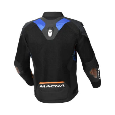 MACNA WYPRZEDAŻ KURTKA (MESH) NOVIC MOTORCYCLE JACKET BLACK/BLUE/ORANGE KOLOR CZARNY/NIEBIESKI ROZMIAR XXL - widok alternatywny