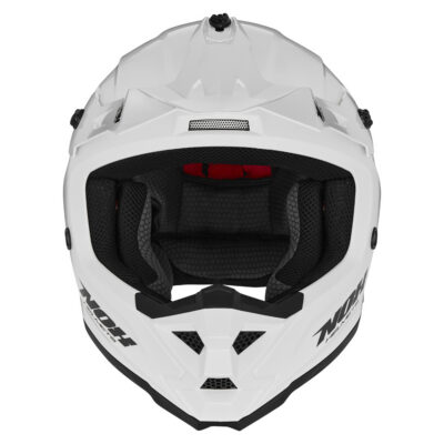 NOX KASK CROSS / OFFROAD N761 SOLID KID / JUNIOR (DZIECIĘCY) KOLOR BIAŁY POŁYSK ROZMIAR S (ZAPIĘCIE MIKROMETRYCZNE) - widok alternatywny