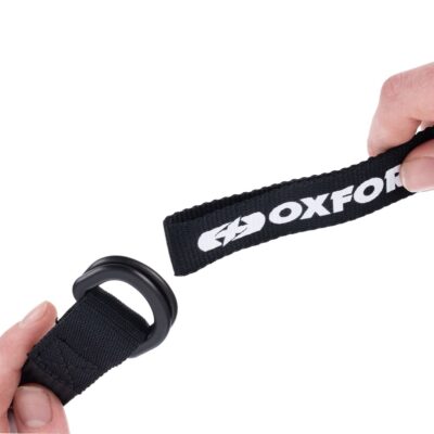 OXFORD PASY TRANSPORTOWE ATLAS D-RING 26MM X 1,2 M KOLOR CZARNY - widok alternatywny