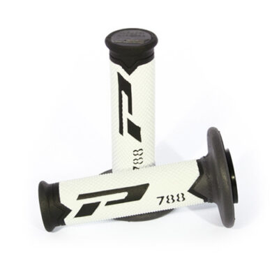 PROGRIP MANETKI PG788 OFF ROAD (22+25MM, DŁ.115MM) KOLOR CZARNY/ BIAŁY/ TYTANOWY (TRÓJSKŁADNIKOWE) (PG788/19) (788-219) - widok alternatywny