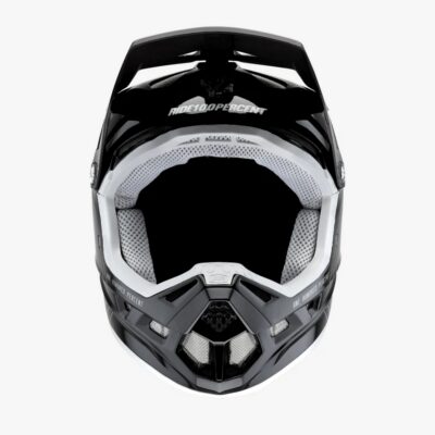 100 PROCENT PROMOCJA MTB KASK ROWEROWY AIRCRAFT COMPOSITE KOLOR CZARNY/BIAŁY ROZMIAR L (59-60 CM) - widok alternatywny