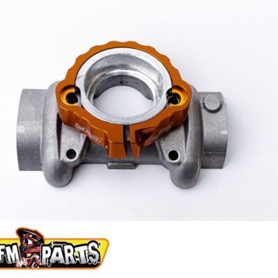 FM-PARTS WZMOCNIENIE WYLOTU WYDECHOWEGO (FLANSZA) KTM/HUSQVARNA '17-'24 KOLOR POMARAŃCZOWY - widok alternatywny