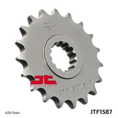 JT ZĘBATKA PRZEDNIA 2049 19 YAMAHA FZR 400 '88-95', SR 400 '88-17' SR 500 '91-00' (204919JT) (ŁAŃC. 428) - widok alternatywny