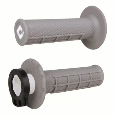 ODI MANETKI OFF ROAD HALF WAFFLE MX V2 LOCK-ON GRIP KOLOR SZARY - widok alternatywny