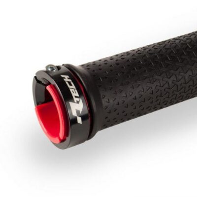 RACETECH (RTECH) MANETKI ROWEROWE R20 LOCK-ON Z BLOKADĄ KOLOR CZARNY - widok alternatywny