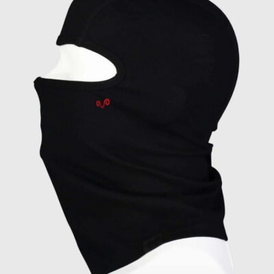 WOOLONA KOMINIARKA TERMOAKTYWNA MERINO OASIS BALACLAVA (100% WEŁNY MERINO) KOLOR CZARNY ROZMIAR UNIWERSALNY - widok alternatywny